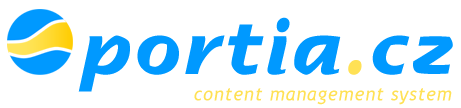 Logo portia.cz – content management system